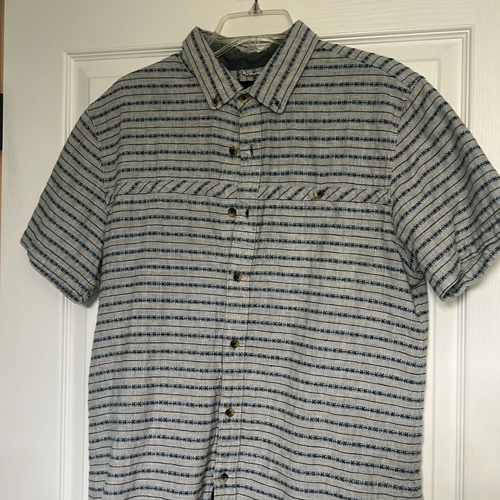 Roark Revival Men’s Short Sleeve Button Down Shirt